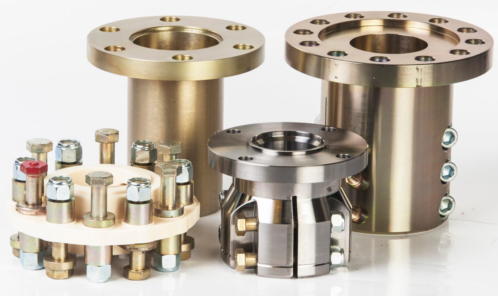 Shaft couplings in bronze and steel