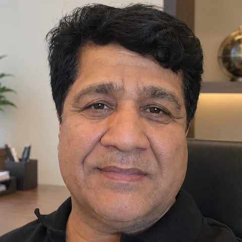 Portrait of Nischant Kumar Salgotra